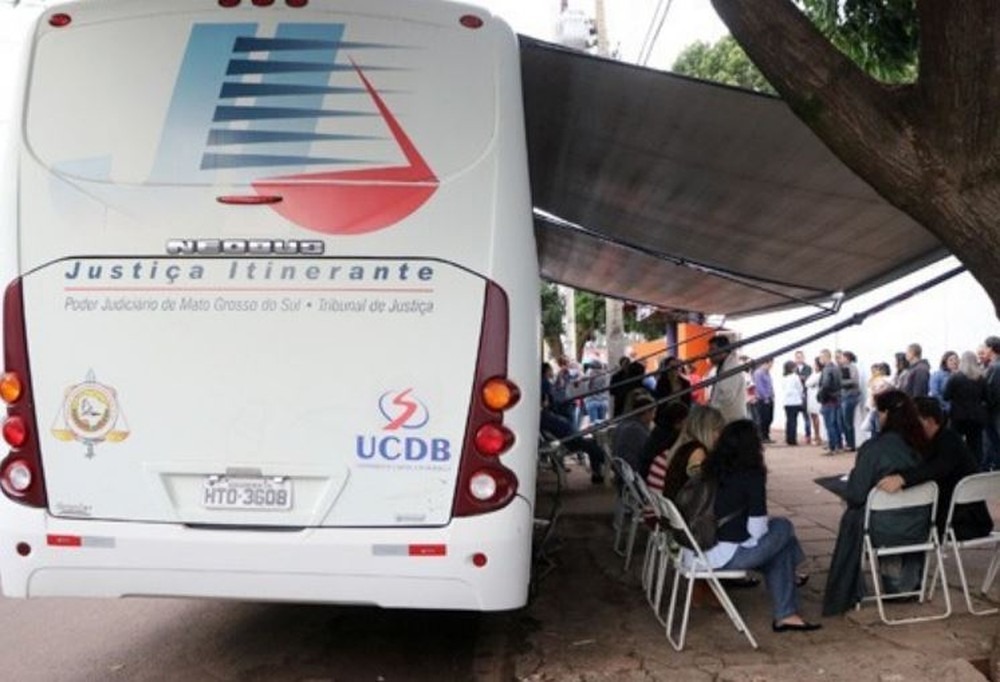 Juizado Especial inicia programa Justiça Itinerante na Capital Justiça Itinerante retoma os atendimentos na próxima segunda-feira em Campo Grande. Divulgação