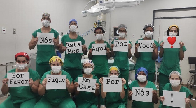 No Dia Mundial do Enfermeiro, profissionais do HRMS relatam sua rotina, medos e vitórias Fernando Rodrigues