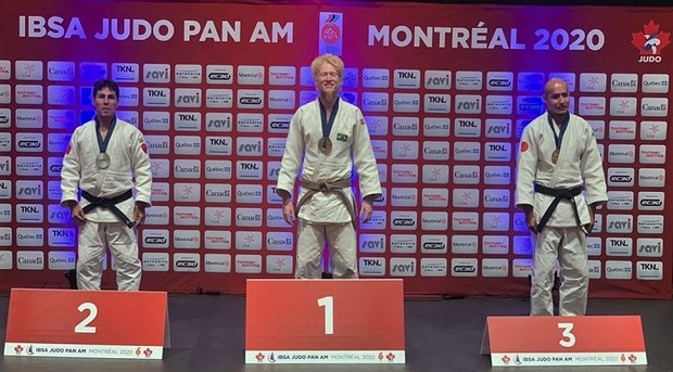 No Canadá, Luan Pimentel conquista o bicampeonato do Parapan-Americano de Judô