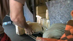 Carregamento de droga que passou por MS é flagrado em SP Droga foi apreendida na tarde de ontem em São Paulo - Foto: Reprodução/TV Globo