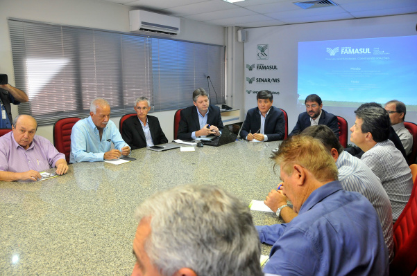 Representantes se reuniram na Famasul - Foto: Valdenir Rezende/Correio do Estado