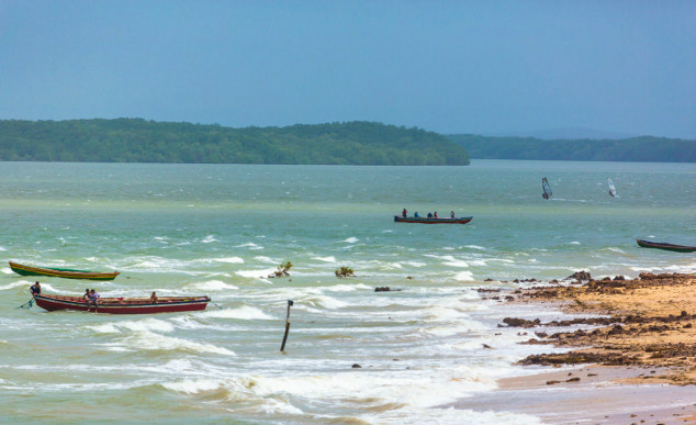 Camocim fica no litoral oeste do Ceará, no Nordeste do Brasil