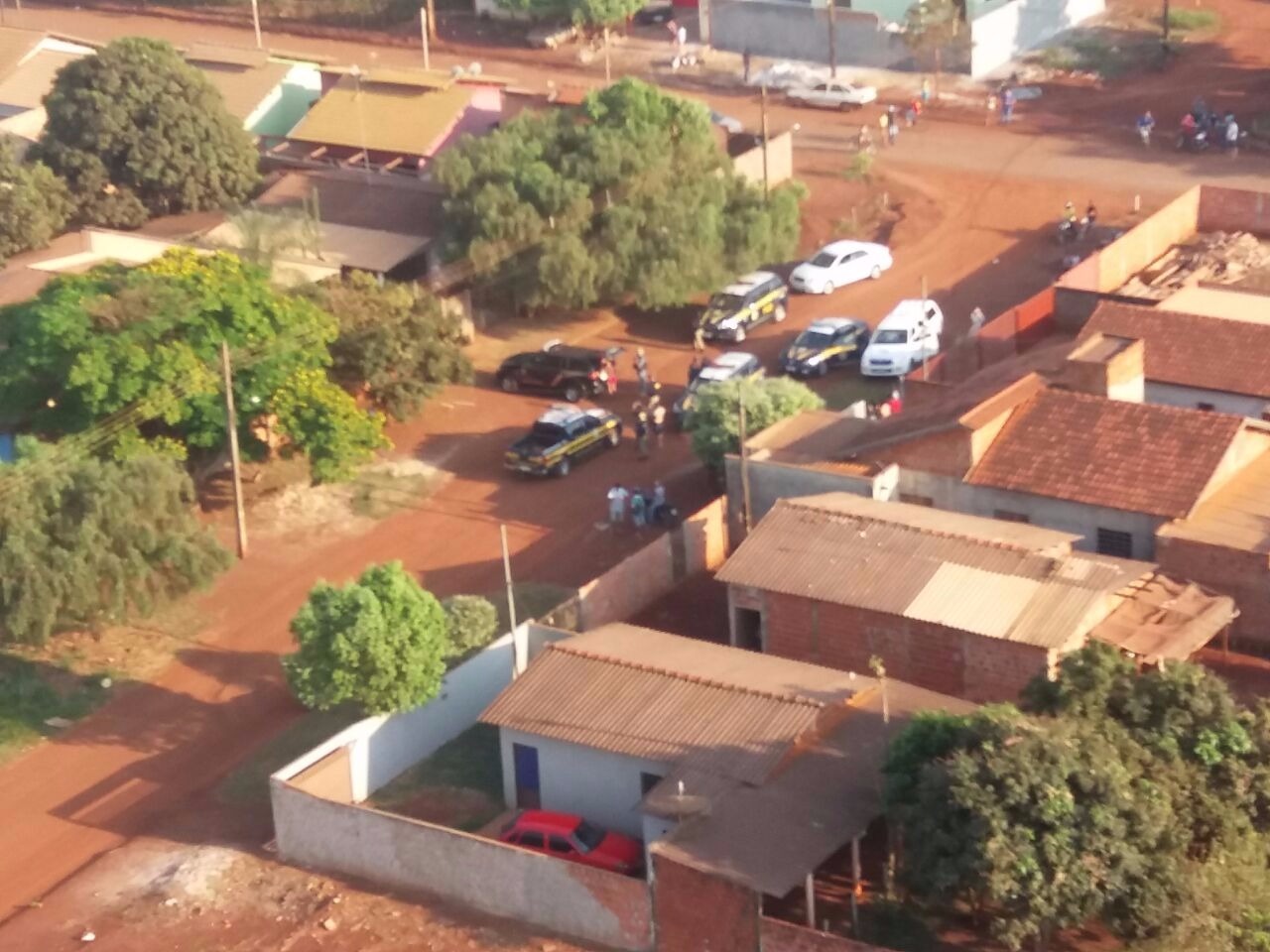 Forte esquema foi montado para prender Gabriel - Foto: Reprodução/PRF