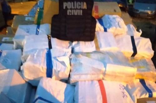 PC apreende 8 toneladas de maconha em depósito do narcotráfico na fronteira Porã News