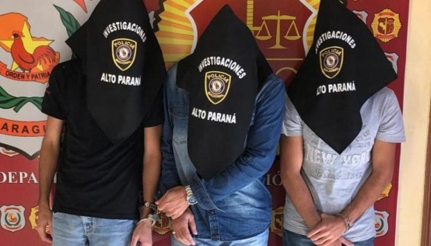 Três são presos por integrarem clã do narcotraficante Pavão