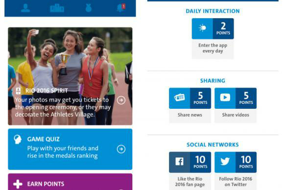 Aplicativo da Rio 2016 tem informação e diversãoImagem da internet