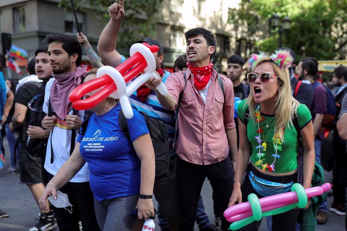 Conferência debate papel dos jovens ante a crise na América Latina PABLO SANHUEZA