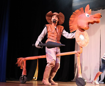 “Teatro nas Férias” oferece opção gratuita de diversão para a criançada Foto: César Krügel