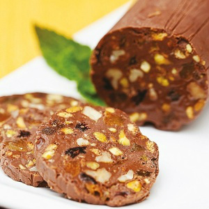 Saiba fazer um salame de chocolate Saiba fazer um salame de chocolate