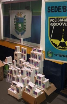 PMR apreende mais de 400 mil reais em produtos de descaminho