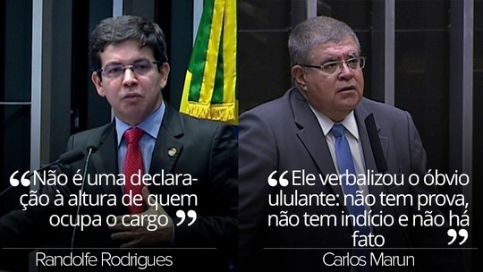 Políticos comentam fala de Segovia sobre tendência de arquivamento de inquérito contra Temer Políticos comentam fala de Segovia sobre tendência de arquivamento de inquérito contra Temer