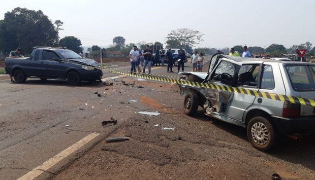 Idoso morre em acidente causado em rotatória da MS-376 (Ribeiro Junior)