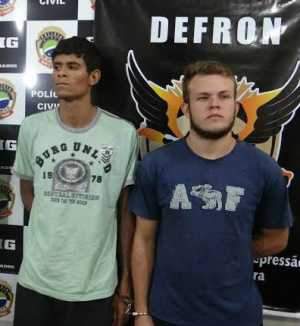 Polícia deve concluir inquérito sobre morte de advogado na próxima semana Isaac e Emerson estão presos acusados do roubo da caminhonete do advogado (Foto:Arquivo/Osvaldo Duarte)
