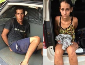 Casal foi preso preso em flagrante. (Foto: divulgação/Polícia Civil)