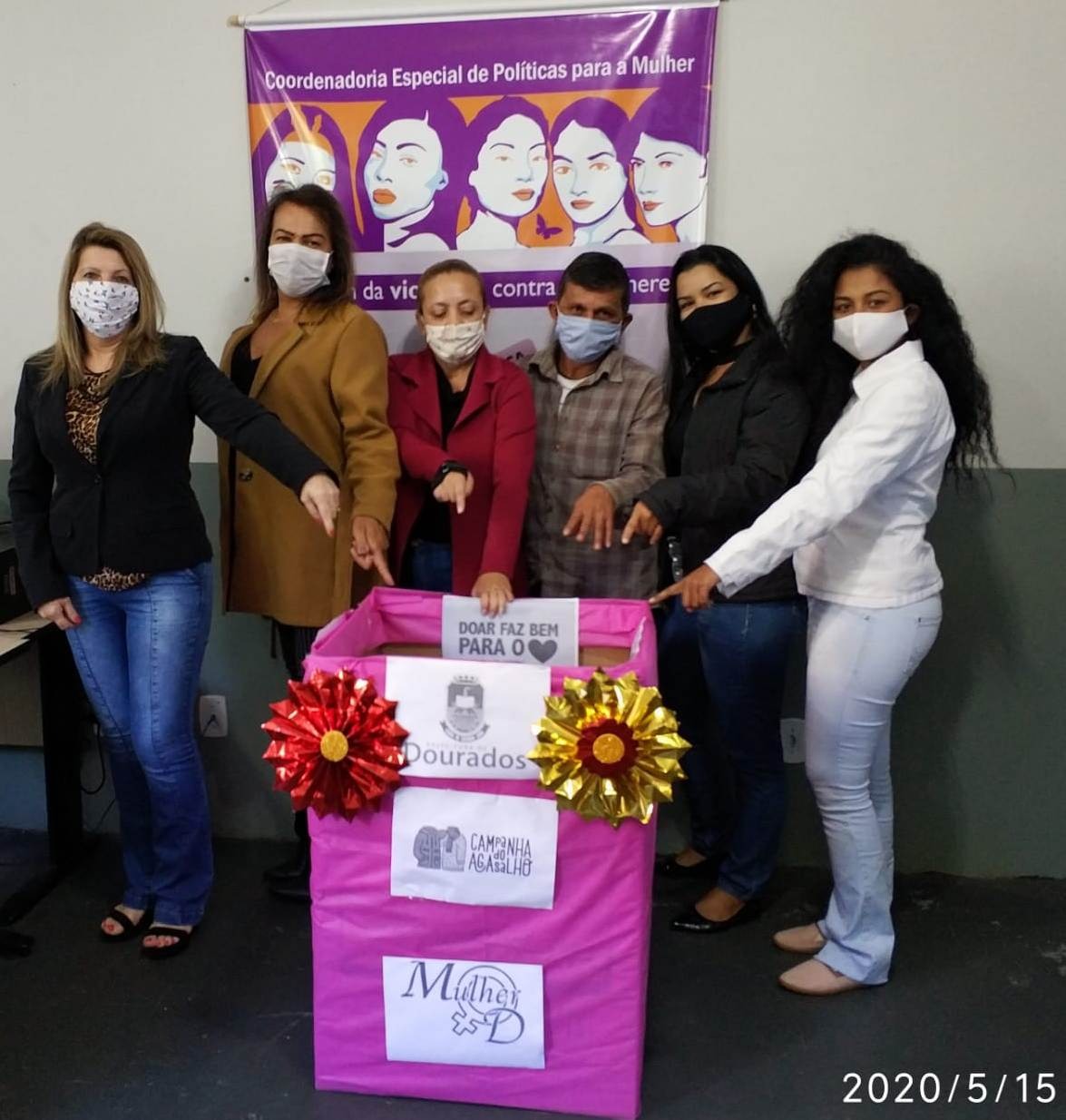 Coordenadoria da Mulher realiza campanha do agasalho para atender assentamento Santa Felicidade Divulgação