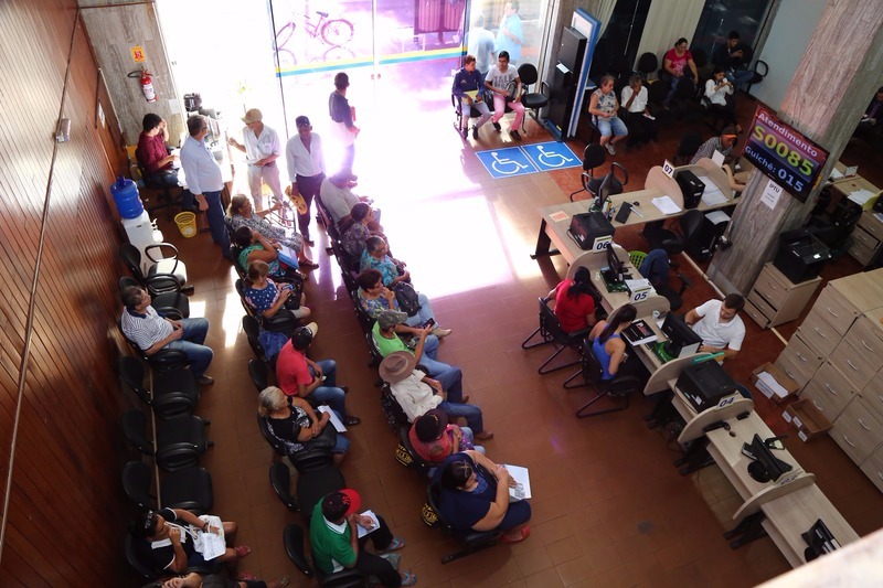 Contribuintes com dívidas podem procurar a Central do Cidadão para fazer a negociação. Foto – A. Frota