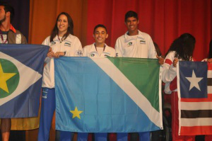 Delegação de MS participa da abertura das Paralimpíadas Escolares