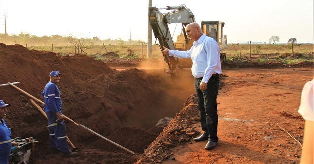 Obras de pavimentação e drenagem são iniciadas no Oscar Salazar em Campo Grande Obras de pavimentação e drenagem são iniciadas no Oscar Salazar em Campo Grande