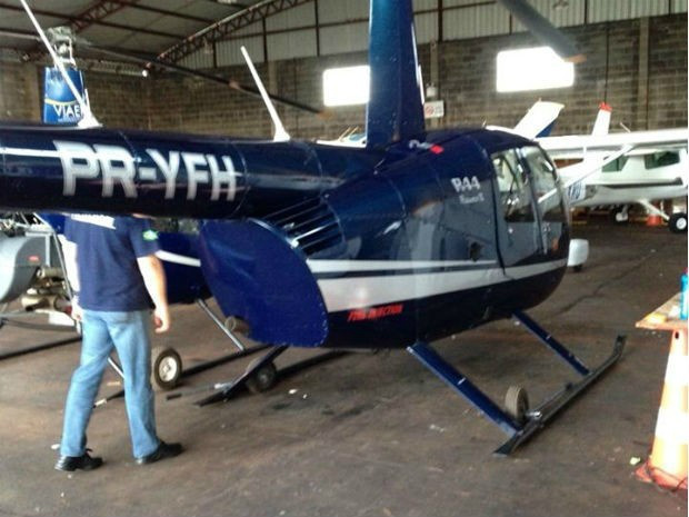 Organização que vendia cocaína para Europa é desmantelada em 6 estados Aeronave fazia parte dos bens dos integrantes da quadrilha. (Foto: Divulgação/PF)