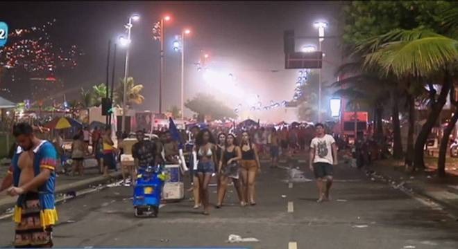 Arrastão acontece na Praia de Ipanema durante carnaval do Rio