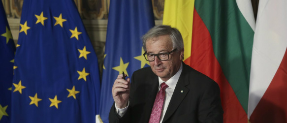 'UE nunca será Estados Unidos da Europa', diz Juncker Reuters