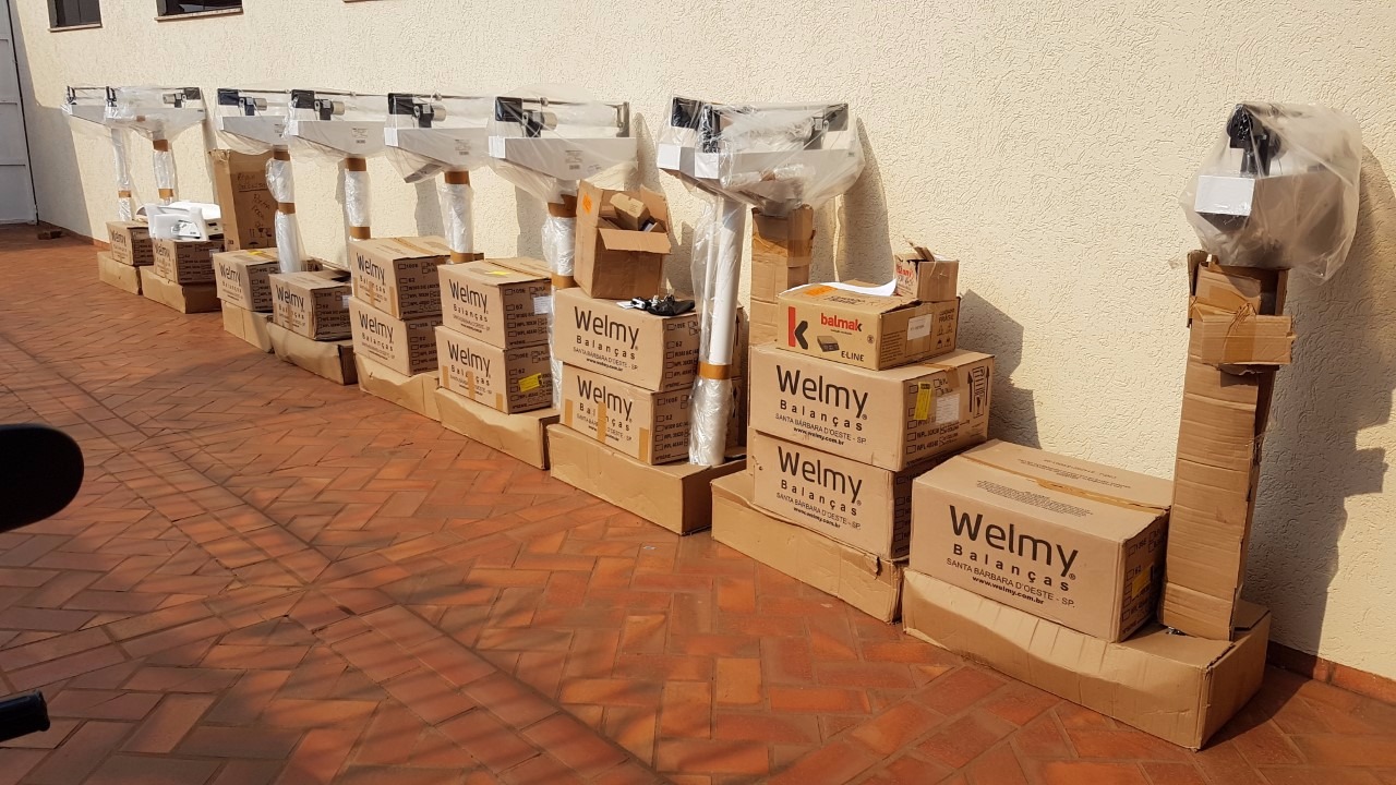 Postos de saúde de Ponta Porã recebem novos equipamentos Equipe da secretaria de saúde de Ponta Porã entrega balanças e réguas antropométricas
FOTO: Lécio Aguilera