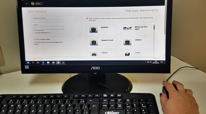 Ferramenta disponibiliza mais de 50 assuntos por meio do site dando celeridade a atendimentos.