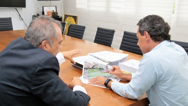 Prefeitura e Águas Guariroba apresentam projeto executivo da rede coletora de esgoto do Rita Vieira Prefeitura e Águas Guariroba apresentam projeto executivo da rede coletora de esgoto do Rita Vieira
