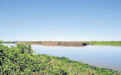 Projeto da ponte sobre o Rio Paraguai chega ao Congresso Nacional Ponte deve ser erguida entre Porto Murtinho (MS) e Carmelo Peralta, no Paraguai - Foto: Setlog-ms