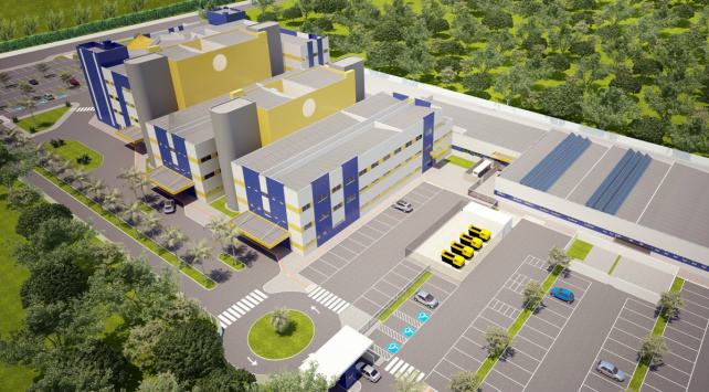 Hospital Regional de Três Lagoas terá 138 leitos distribuídos em três andares
