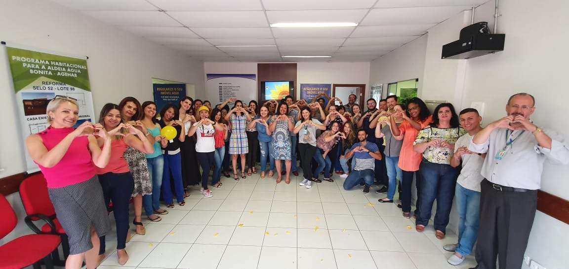 Palestra alerta funcionários da Agehab sobre a importância da valorização da vida Palestra alerta funcionários da Agehab sobre a importância da valorização da vida