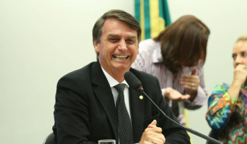 Após triunfar nas redes, Bolsonaro testa sua influência fora da bolha virtual O deputado do PSC, Jair Bolsonaro FABIO RODRIGUES POZZEBOM / AGÊNCIA BRASIL