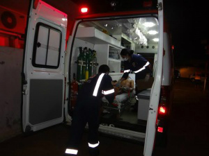 Dois são baleados em Dourados durante tentativas de homicídio Jovem foi atingido por disparos na noite de quinta-feira (4) em Dourados - Fotos: Osvaldo Duarte