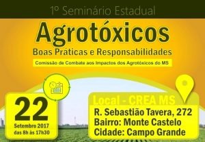 1º Seminário Estadual de Agrotóxicos discute boas práticas e responsabilidade