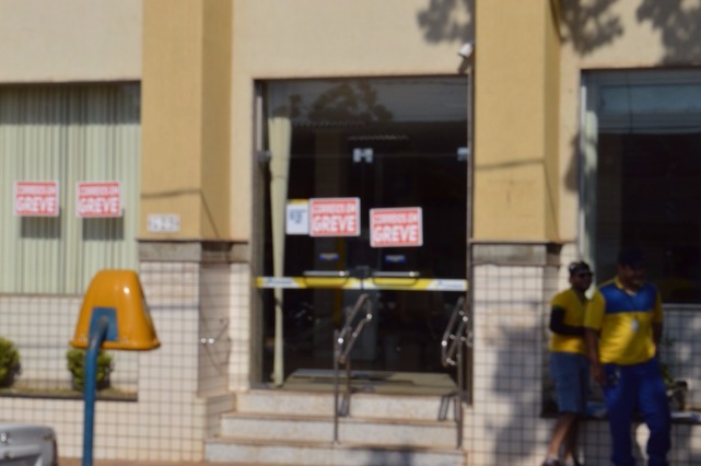 Greve atinge várias agências em Mato Grosso do Sul - Foto: Guilherme Pires