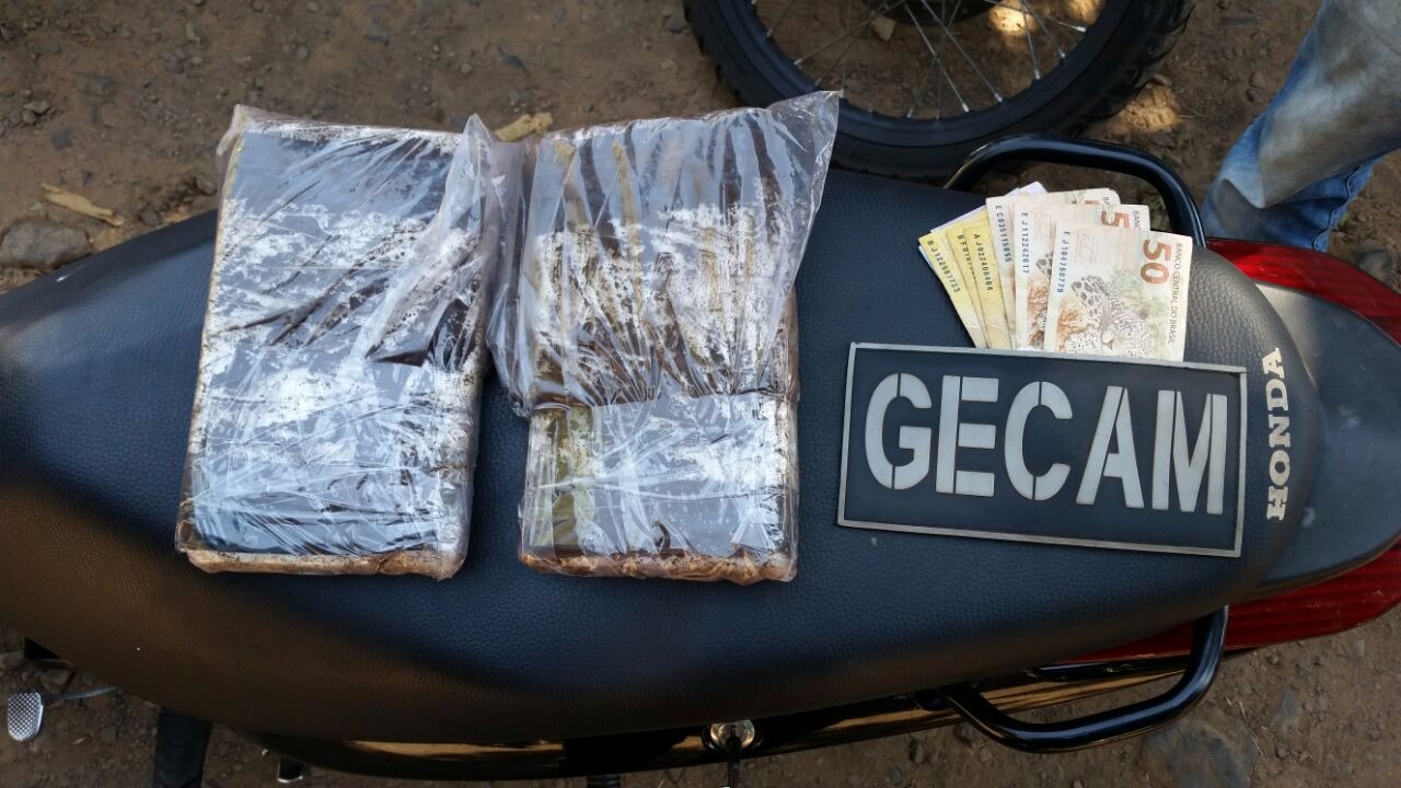 A cocaína pesou 2.146 quilos