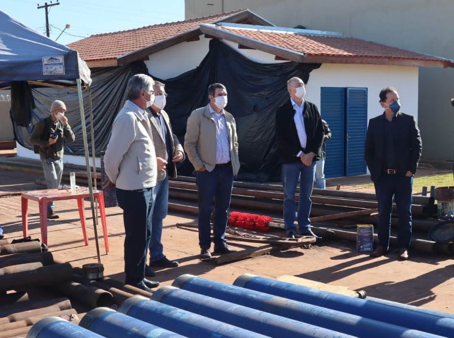 Presidente da Sanesul realiza visita técnica em Ponta Porã Presidente da Sanesul realiza visita técnica em Ponta Porã