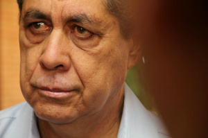 André Puccinelli também esteve no velório.