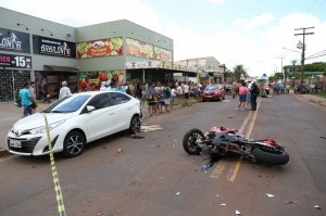 Idosa morre após ser atropelada por condutor de moto de mil cilindradas Paulo Francis/CG News