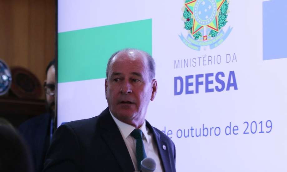 O ministro da Defesa, Fernando Azevedo. Divulgação
