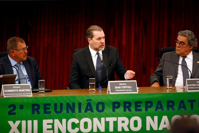 Maior produtividade resultou em queda de processos pendentes, diz Toffoli Divulgação