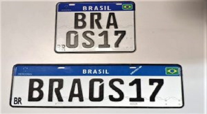 Após determinação do Contran, Detran-MS adota Placa Mercosul