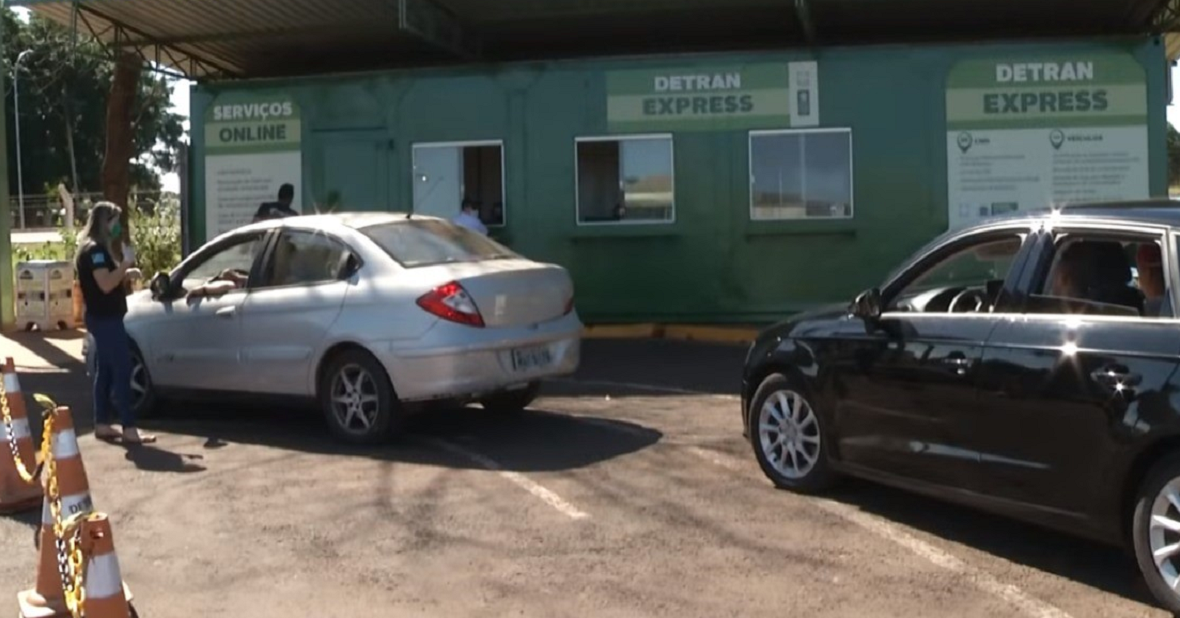Detran permanece com Drive Thru para Serviços Express