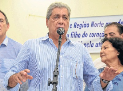 André, em encontro realizado em Coxim, pediu apoio da militância para voltar ao governo - Foto: Divulgação