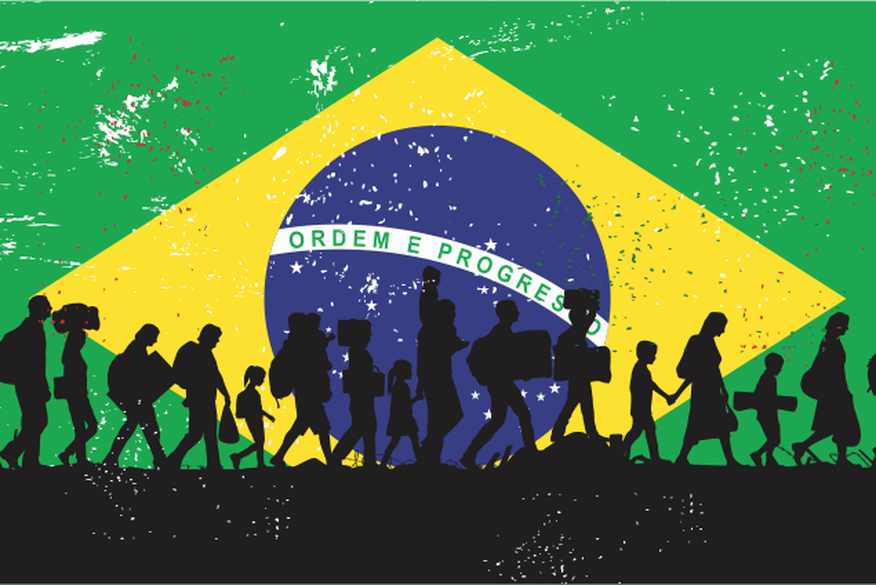 Pedidos de refúgio no Brasil podem ser feitos apenas pela internet As pessoas que já foram aceitas como refugiados poderão usar o Sisconare para atualizar as informações pessoais. Reprodução