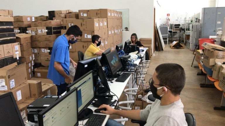 Em Campo Grande, tecnologia ajuda saúde ao combate à Covid-19 Em Campo Grande, tecnologia ajuda saúde ao combate à Covid-19