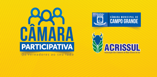 Vereadores realizam 1ª Câmara Participativa na quarta-feira 5 de abril na Acrissul