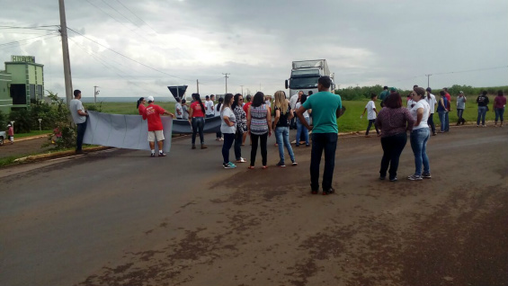 Protestos contra reforma da Previdência interditam rodovias de MS Manifestações ocorrem em todo o Estado - Foto: Divulgação/Fetems