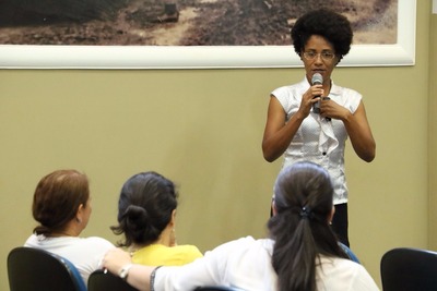 O curso abordou atitude mental e criatividade de forma positiva ou negativa no ambiente de trabalho / Foto: Thiago Morais