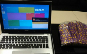 Divulgação
Na casa do acusado de estupro de vulnerável foram apreendidos notebook e muitos preservativos